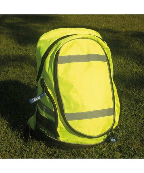 Plain rucksack Hi-vis LondoN YOKO 600D GSM